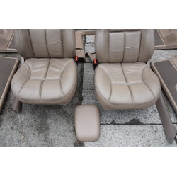 JEEP GRAND CHEROKEE WJ FOTEL FOTELE KANAPA BOCZKI KPL.