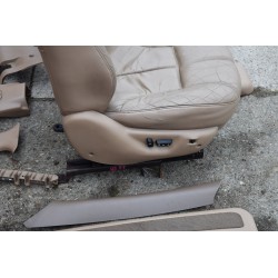JEEP GRAND CHEROKEE WJ FOTEL FOTELE KANAPA BOCZKI KPL.