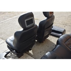 JEEP GRAND CHEROKEE WJ FOTEL FOTELE KANAPA BOCZKI KPL.
